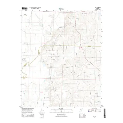 2014 Map of Tull, 2014 Print