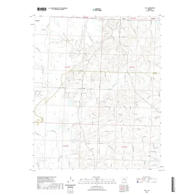 2020 Map of Tull, 2020 Print