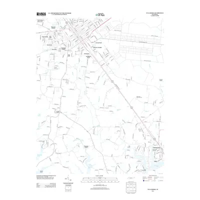 2013 Map of Tullahoma, 2013 Print