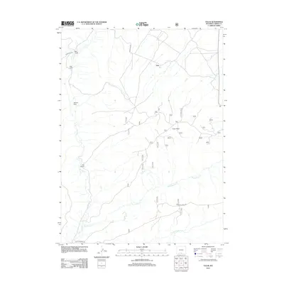 2012 Map of Tullis, 2012 Print