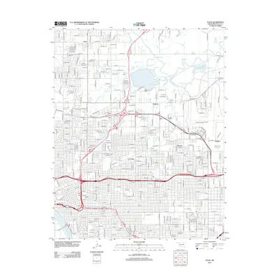 2012 Map of Tulsa, 2012 Print