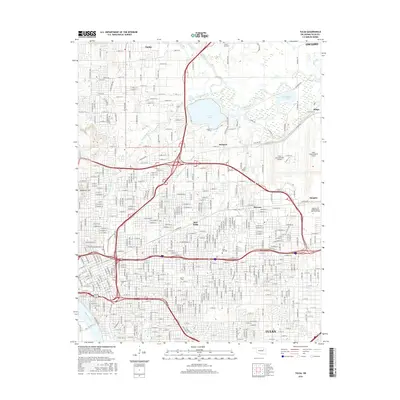 2016 Map of Tulsa, 2016 Print