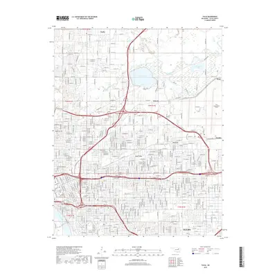 2019 Map of Tulsa, 2019 Print