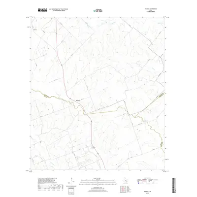 2019 Map of Tulsita, 2019 Print