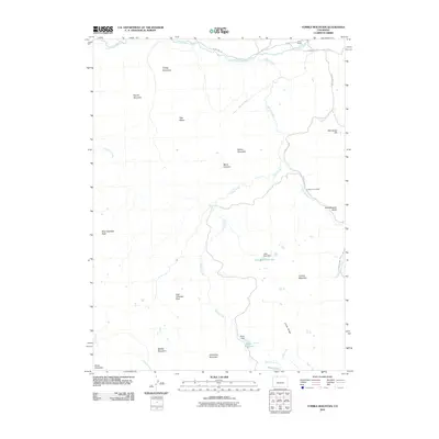 2010 Map of Tumble Mountain, 2010 Print