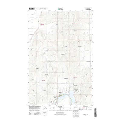 2014 Map of Tumtum, 2014 Print