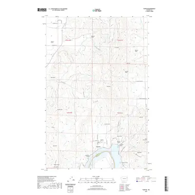 2020 Map of Tumtum, 2020 Print