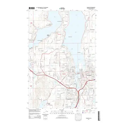 2014 Map of Tumwater, 2014 Print