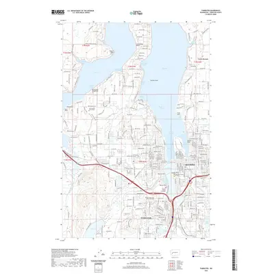 2020 Map of Tumwater, 2020 Print