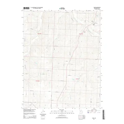 2015 Map of Tunas, 2015 Print