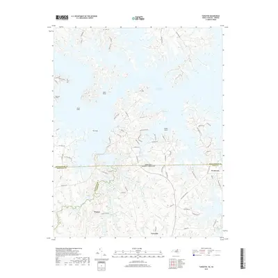 2019 Map of Tungsten, 2019 Print