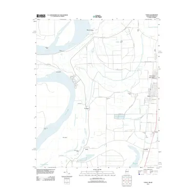 2012 Map of Tunica, 2012 Print