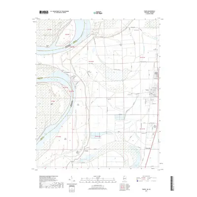 2018 Map of Tunica, 2018 Print