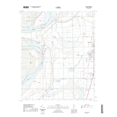 2020 Map of Tunica, 2020 Print