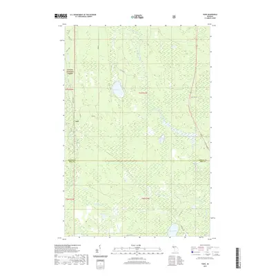 2019 Map of Tunis, 2019 Print