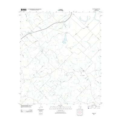 2013 Map of Tunis, 2013 Print