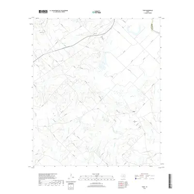 2019 Map of Tunis, 2019 Print