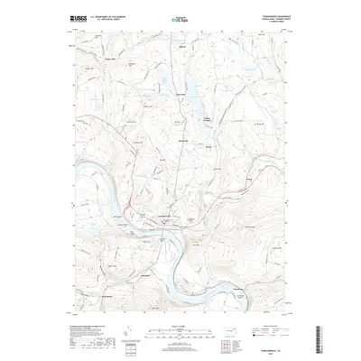 2019 Map of Tunkhannock, 2019 Print