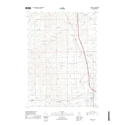 2018 Map of Tunnel City, 2018 Print