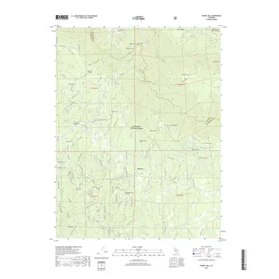2018 Map of Tunnel Hill, 2018 Print