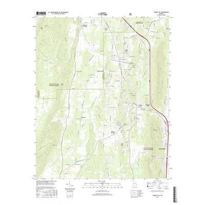 2017 Map of Tunnel Hill, 2017 Print