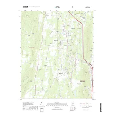 2020 Map of Tunnel Hill, 2020 Print