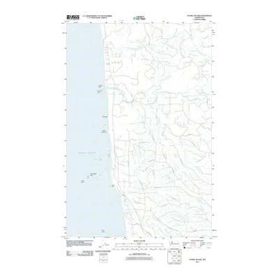 2011 Map of Tunnel Island, 2011 Print