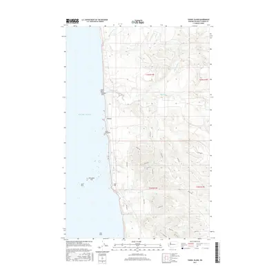 2017 Map of Tunnel Island, 2017 Print