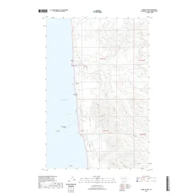 2020 Map of Tunnel Island, 2020 Print