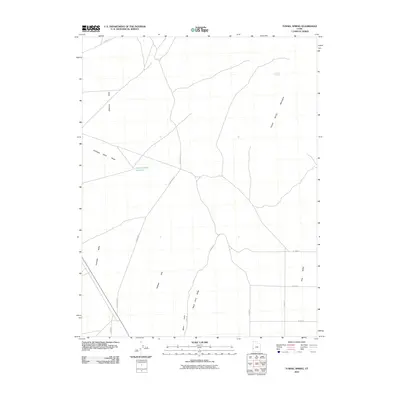 2010 Map of Tunnel Spring, 2010 Print