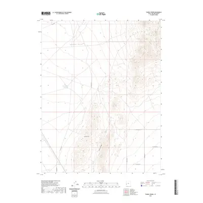 2023 Map of Tunnel Spring, 2023 Print