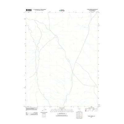 2011 Map of Tunnel Spring, 2011 Print