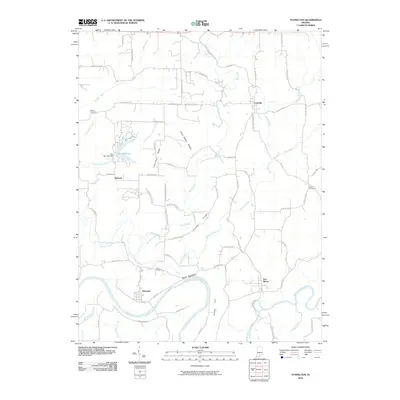 2010 Map of Tunnelton, 2010 Print