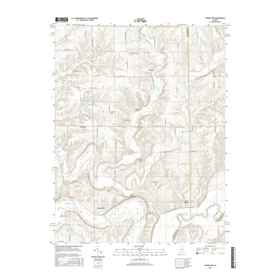 2016 Map of Tunnelton, 2016 Print