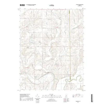2019 Map of Tunnelton, 2019 Print