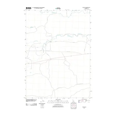 2010 Map of Tunupa, 2010 Print