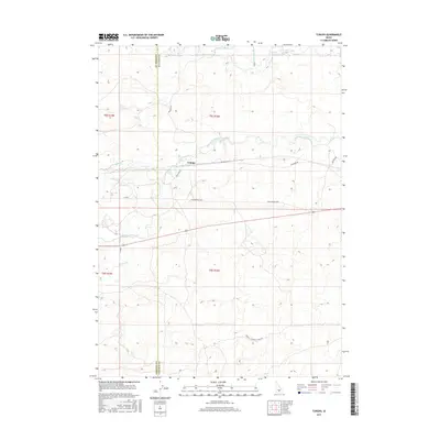 2017 Map of Tunupa, 2017 Print