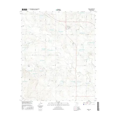 2016 Map of Tupelo, 2016 Print