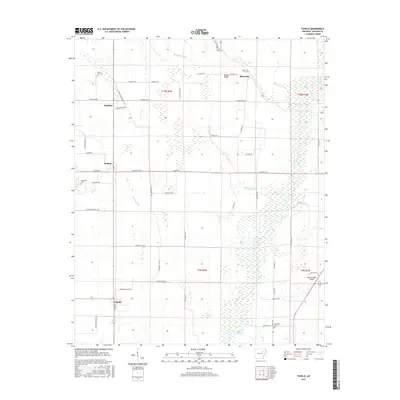 2017 Map of Tupelo, 2017 Print