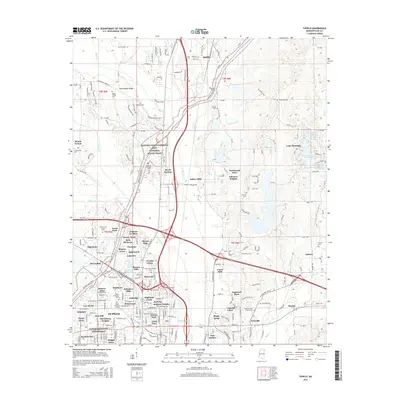2015 Map of Tupelo, 2015 Print