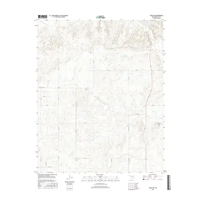 2016 Map of Tupelo NE, 2016 Print