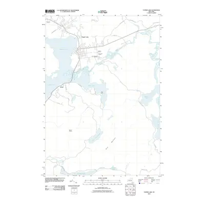 2010 Map of Tupper Lake, 2010 Print
