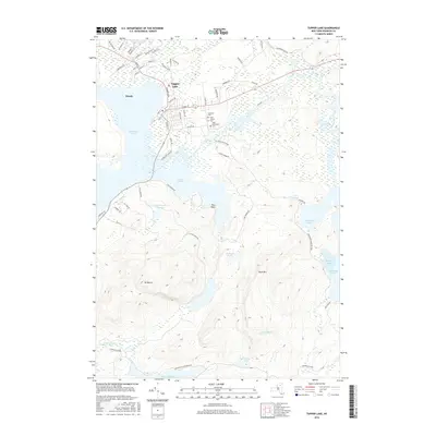 2016 Map of Tupper Lake, 2016 Print
