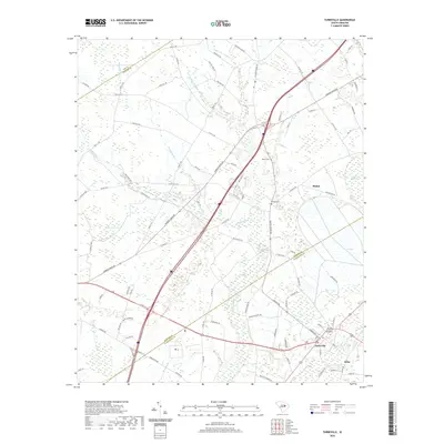 2020 Map of Turbeville, 2020 Print