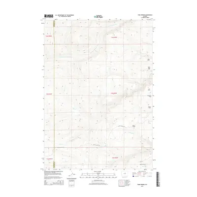 2015 Map of Turk Springs, 2015 Print