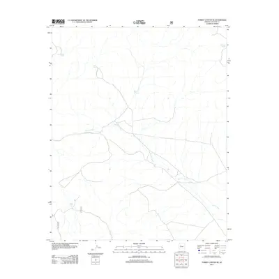 2012 Map of Turkey Canyon NE, 2012 Print