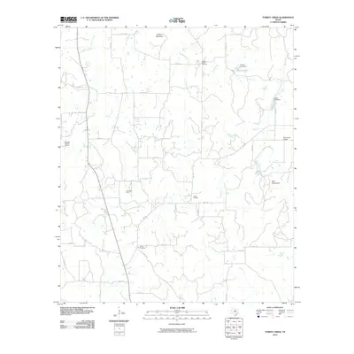 2010 Map of Turkey Creek, 2010 Print