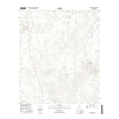 2016 Map of Turkey Creek, 2016 Print