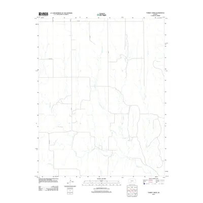 2012 Map of Turkey Creek, 2012 Print