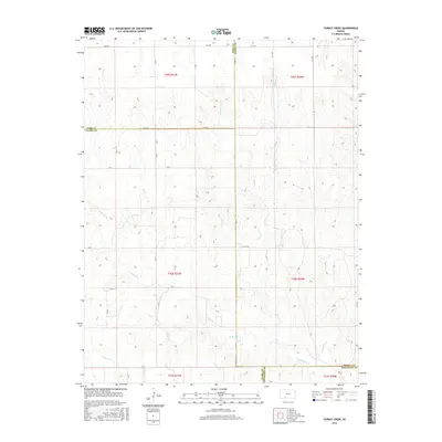2016 Map of Turkey Creek, 2016 Print